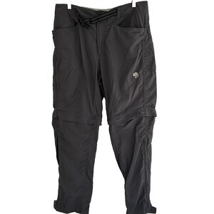 Mountain Hardwear Mesa Convertible Zip-Off Hiking Pants Men's Size Large Gray